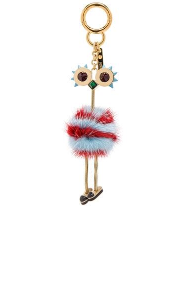 fendi ostrich bag charm|Baguette .